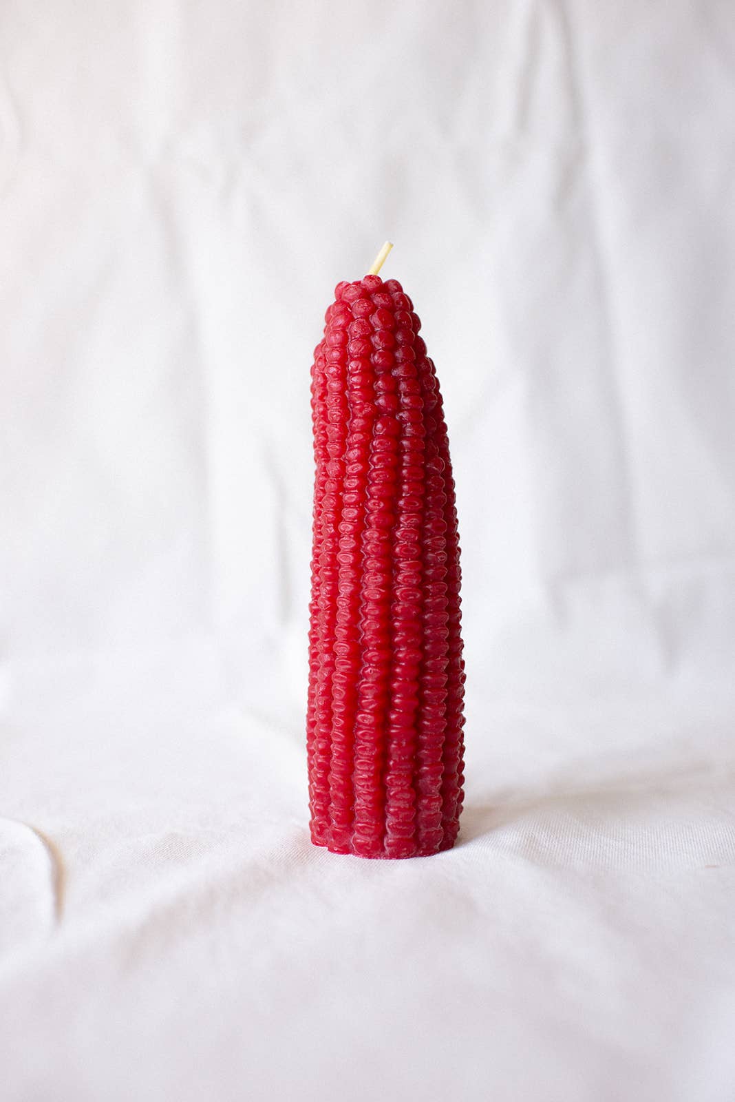 Corn Beeswax Candle : Yellow