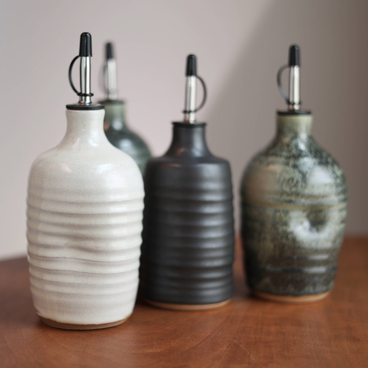 Artist Choice Olive Oil Cruet in Cream