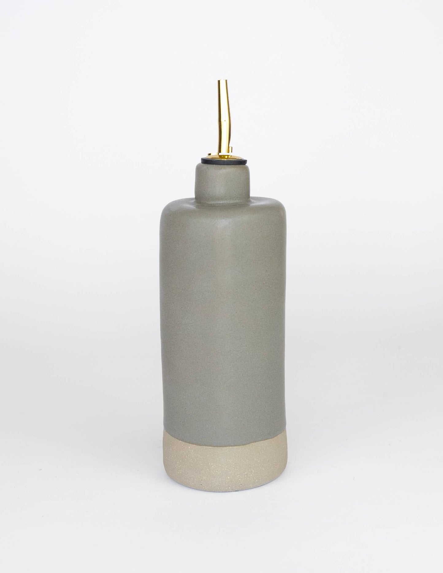 Handmade Tall Oil Dispensers: Eggshell (matte)