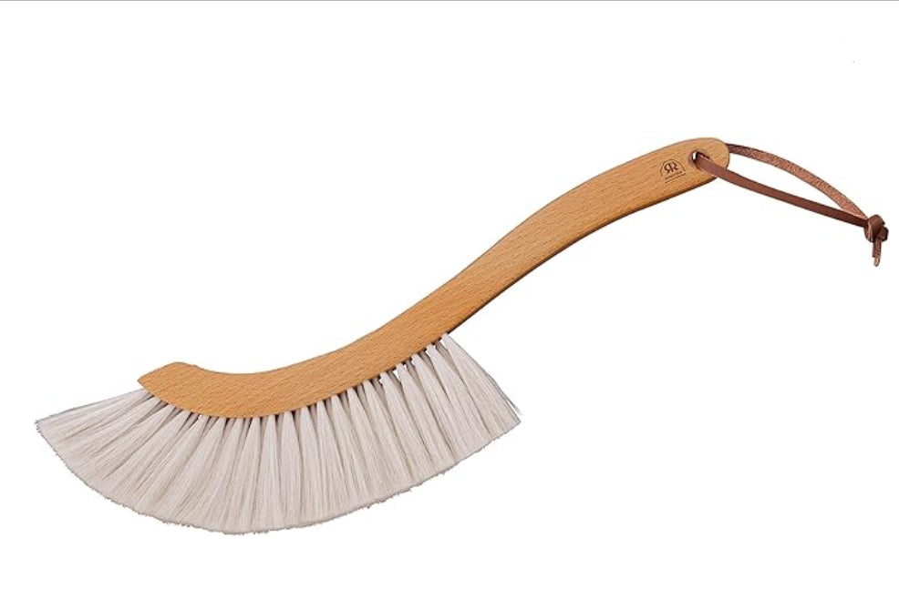 Redecker Curved Goat Hair Dust Brush