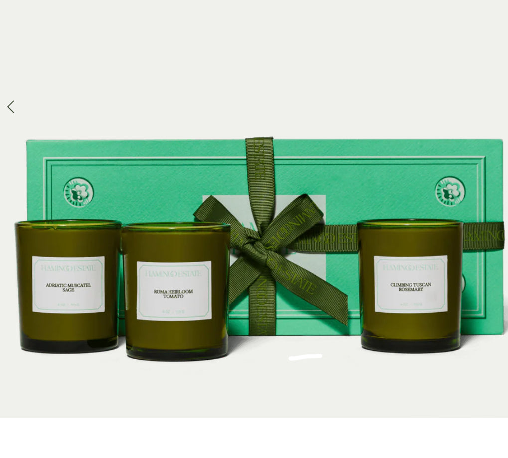 Flamingo Estate Three Candle Set