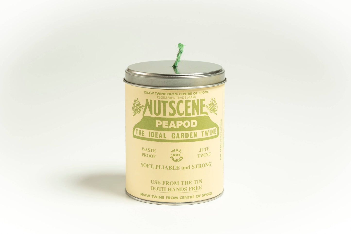Iconic Tin of Nutscene Twine- String in a tin (490ft): Natural