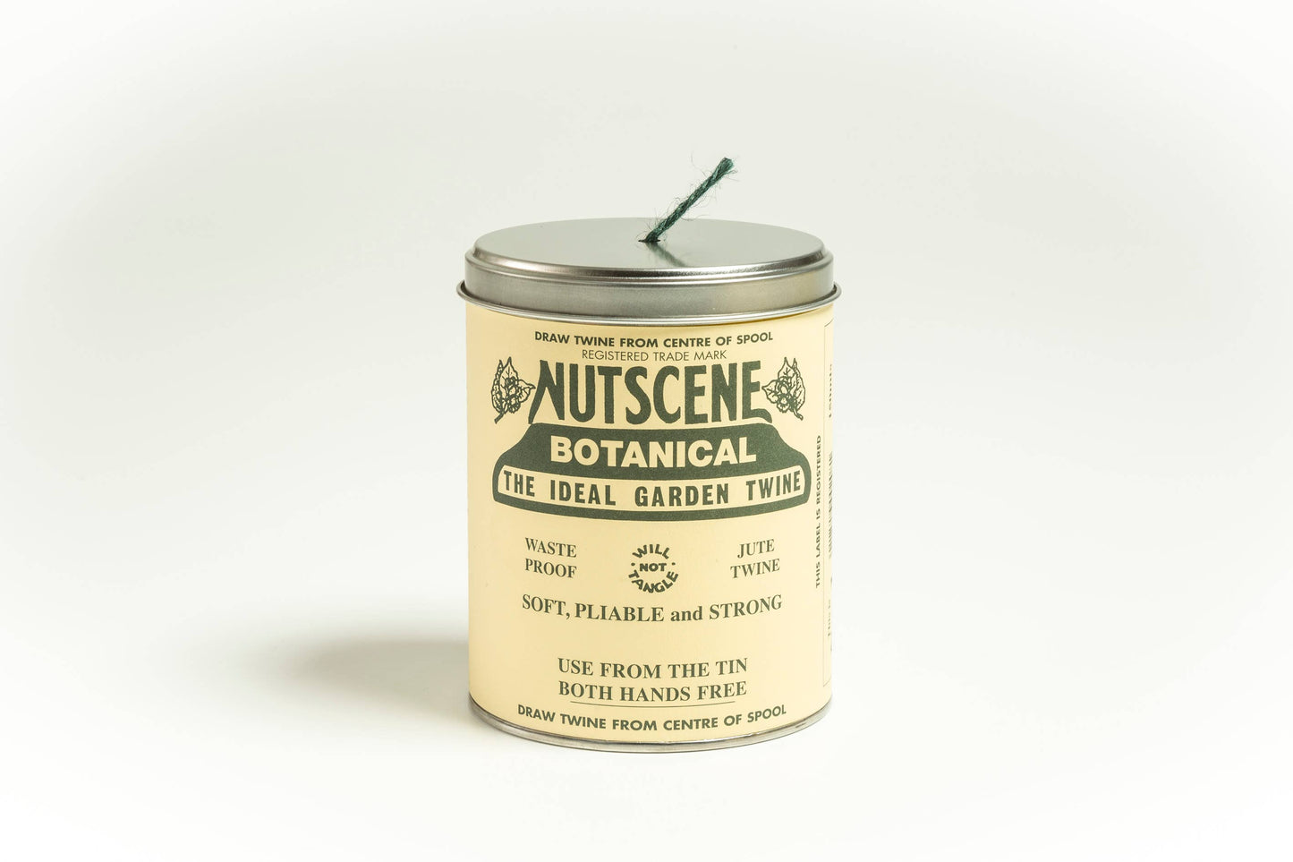 Iconic Tin of Nutscene Twine- String in a tin (490ft): Natural