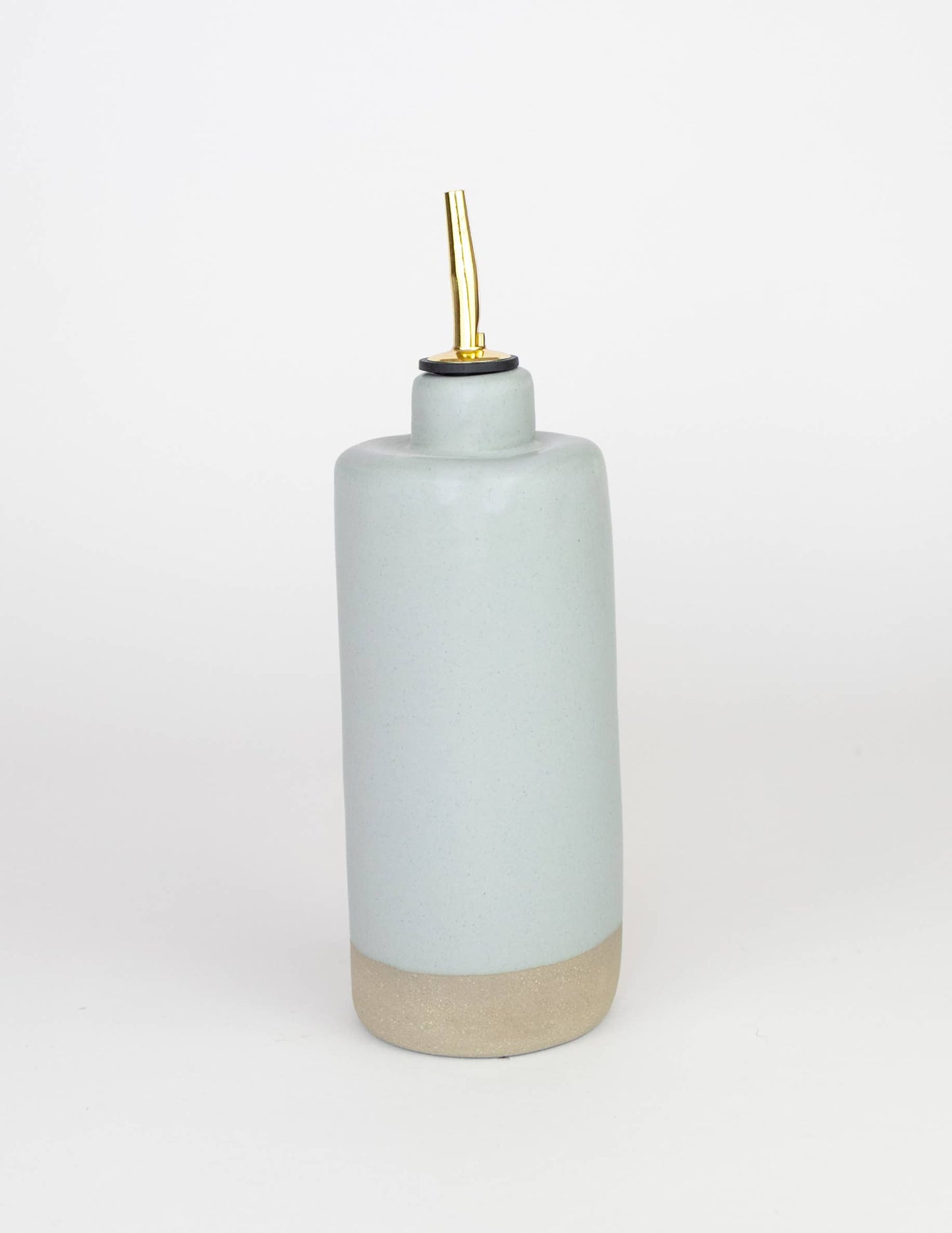 Handmade Tall Oil Dispensers: Eggshell (matte)