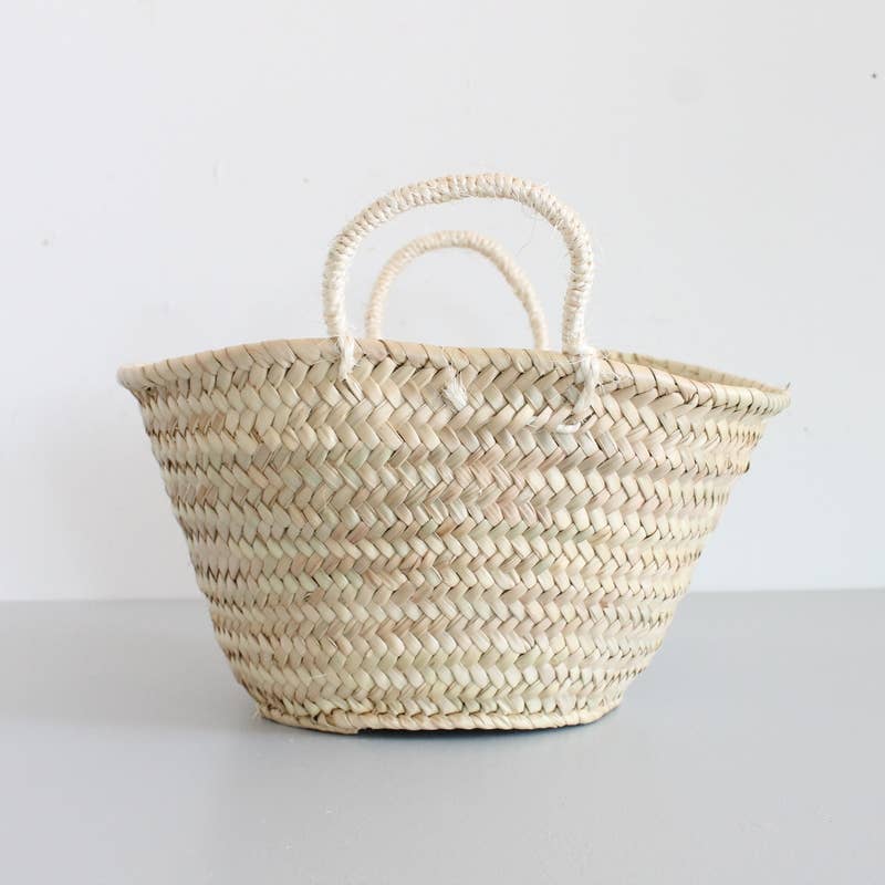 Small Oval Moroccan Basket