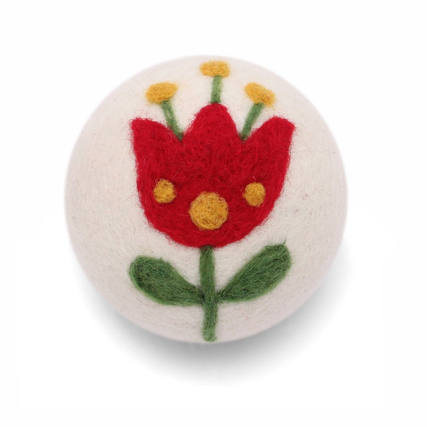 Flowers: Eco Wool Dryer Balls Fair Trade: Daisy