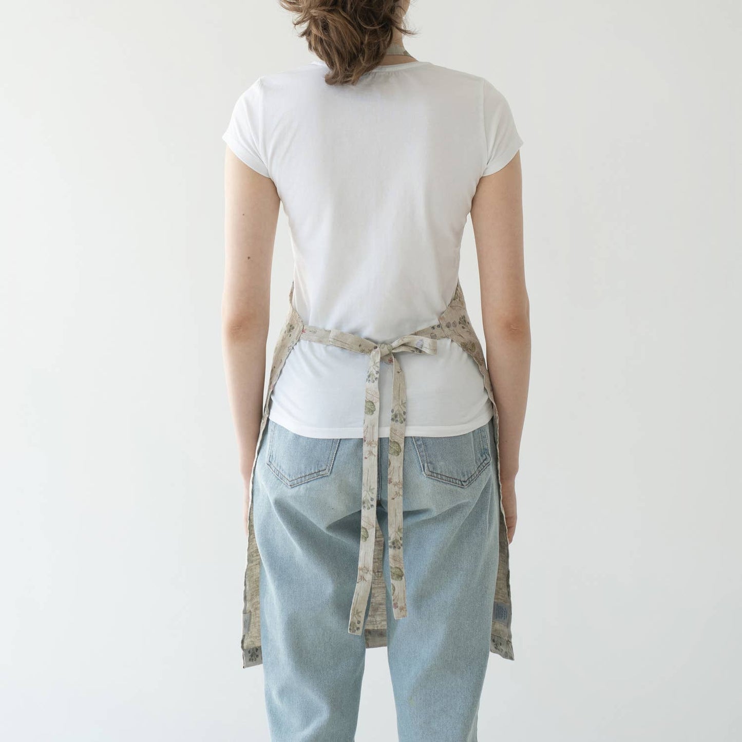 Botany Linen Daily Apron: L-XL