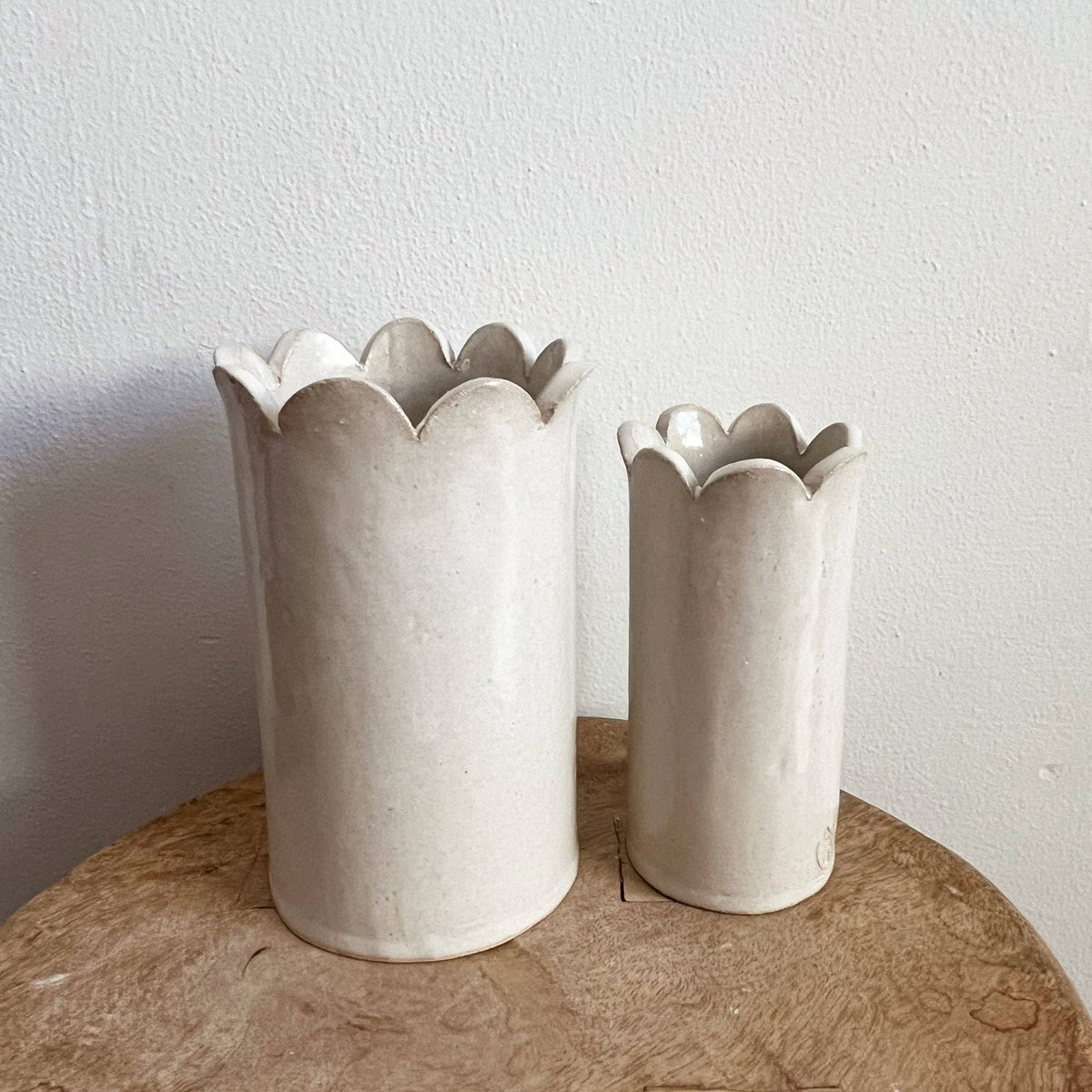Scallop Vase: Medium