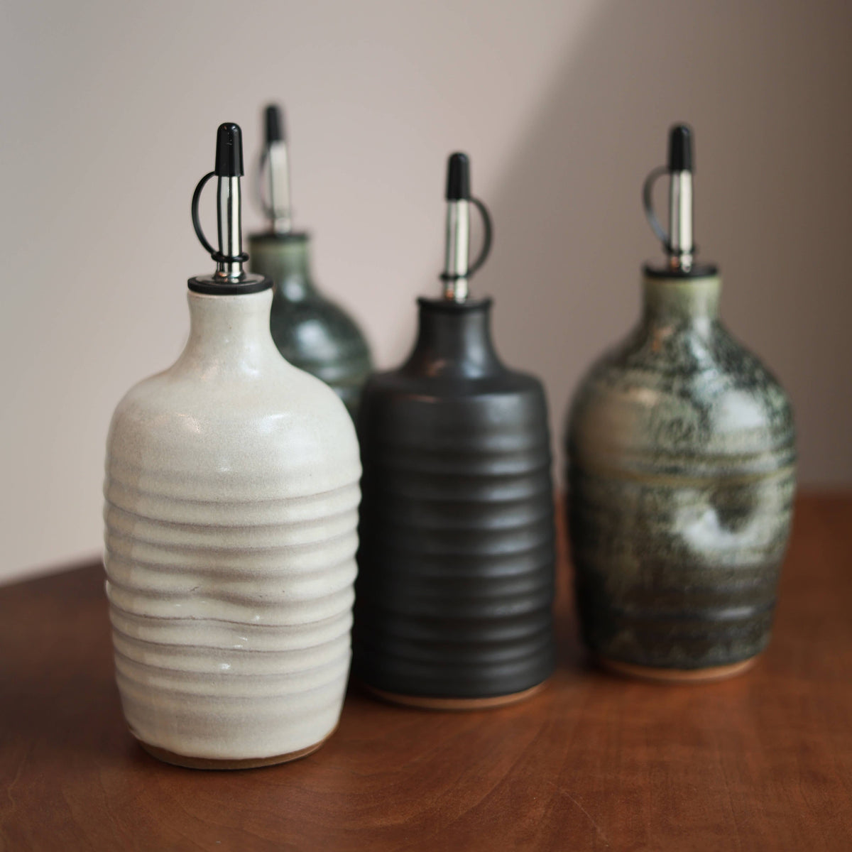 Artist Choice Olive Oil Cruet in Cream