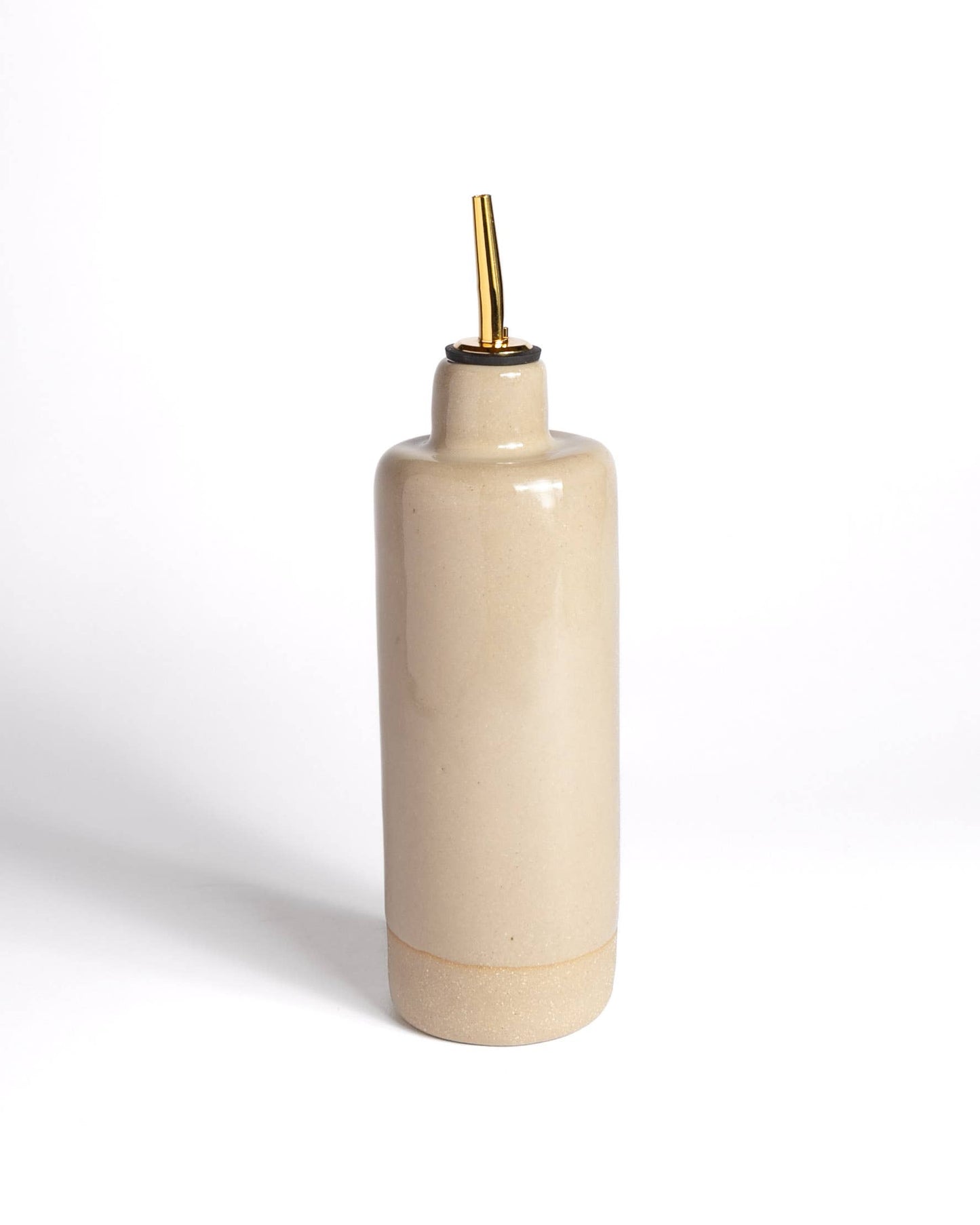 Handmade Tall Oil Dispensers: Eggshell (matte)