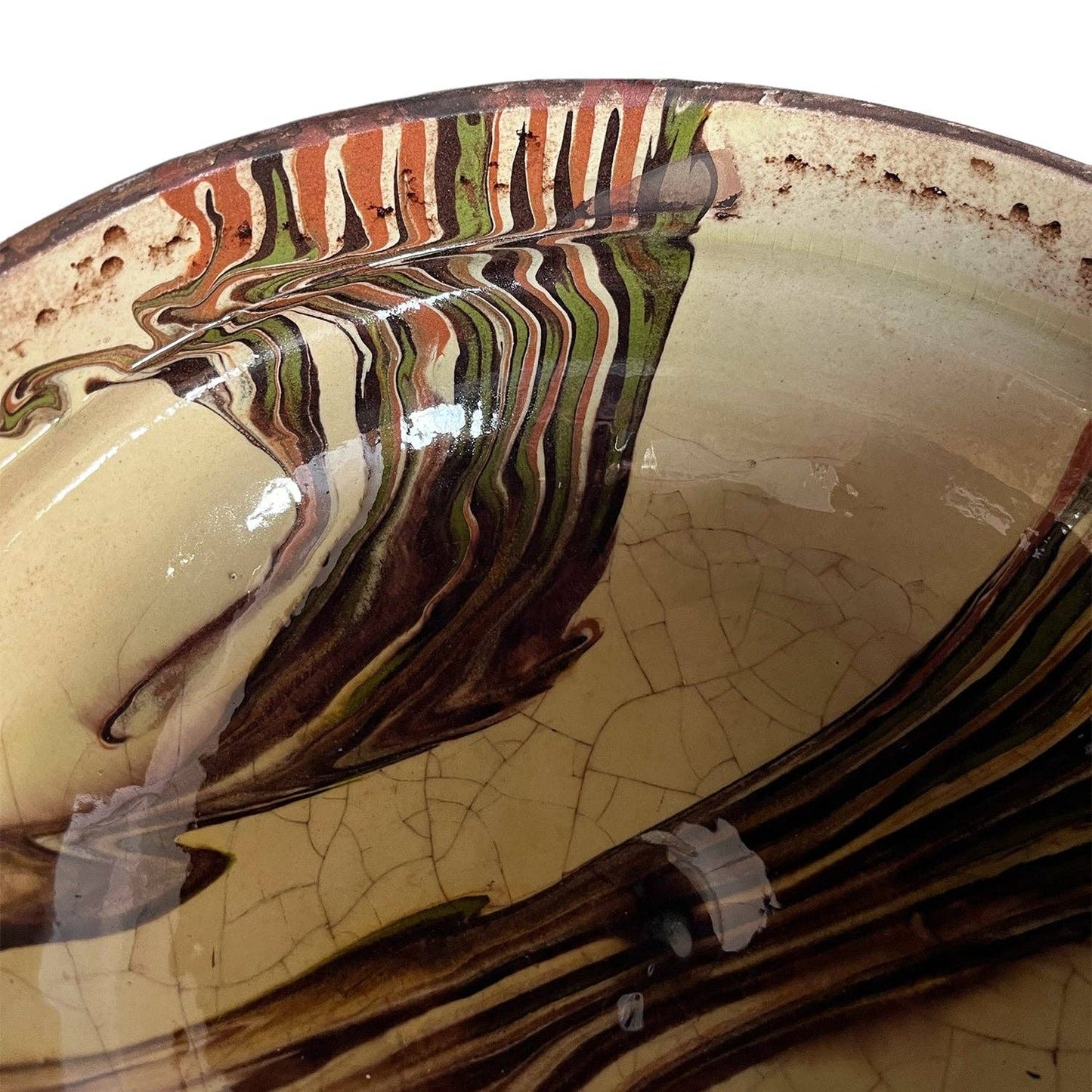 Bowl: Marbleized Blue / Medium