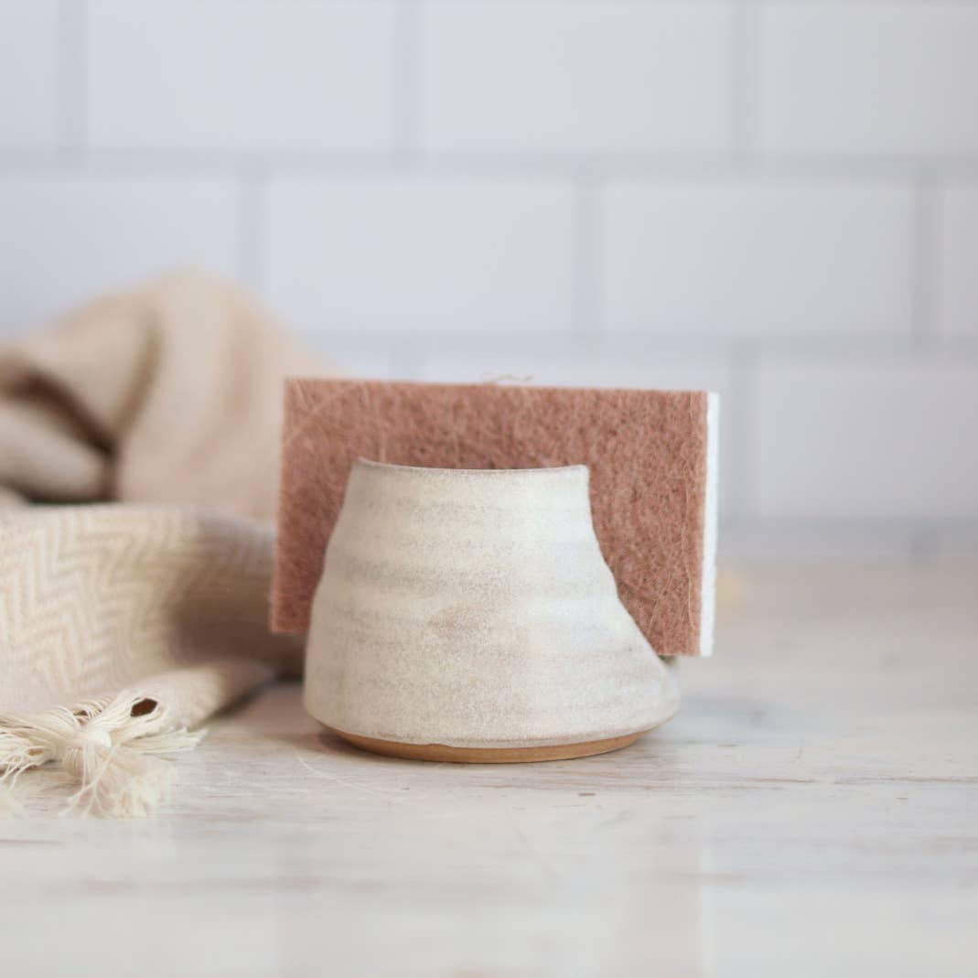 Sponge Holder in 3 Color Options: Off-White