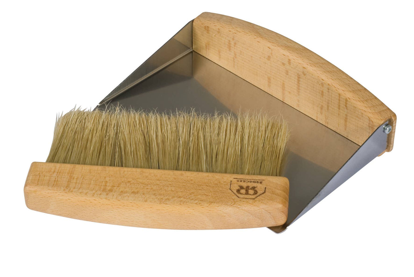 REDECKER Tablesweep Set 6x4" Beechwood: Natural / Beechwood & Natural Bristles / 16x10cm/6.3x4"