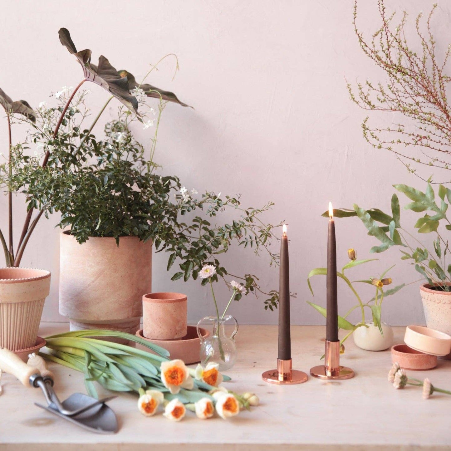 Copper Taper Holders: Short