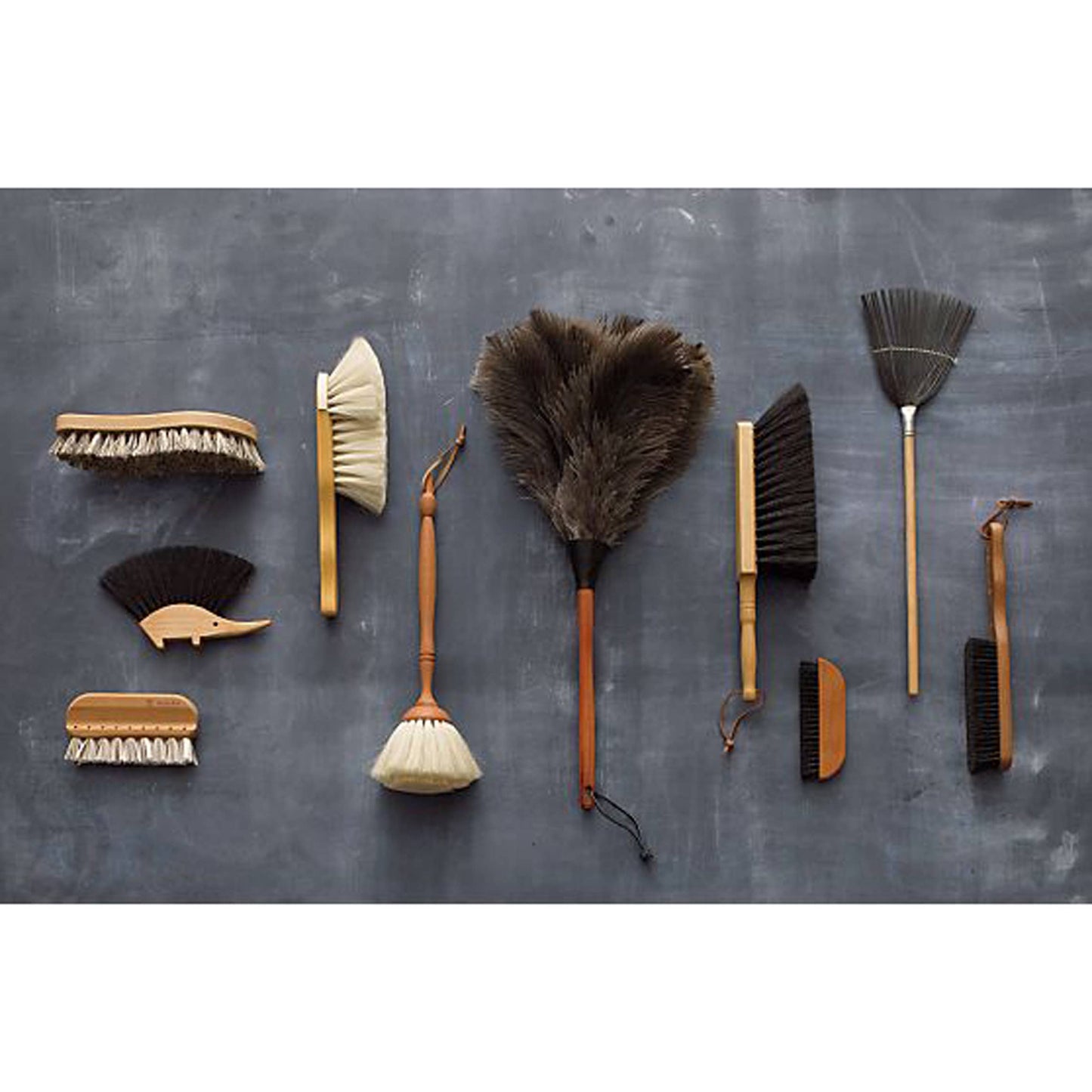 REDECKER Lint Brush Small 5.3x2.75": Natural / Oiled Beechwood and Natural Rubber / 13.5x7cm/5.3x2.75"