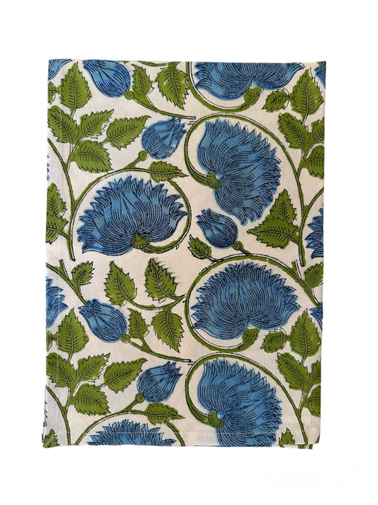 Poppy Torchon Teatowel