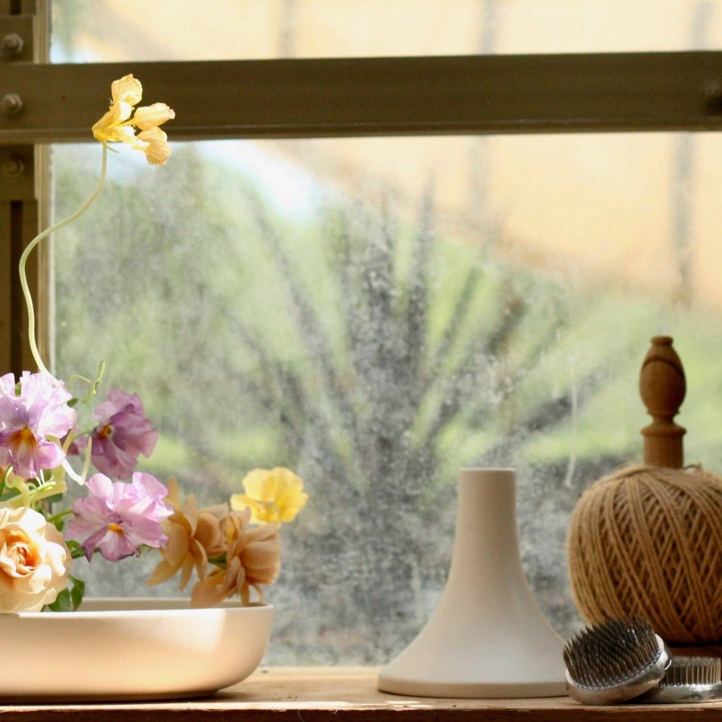 Ceramic Grand Taper Holder, Matte White: Tall