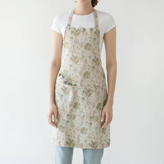 Botany Linen Daily Apron: L-XL