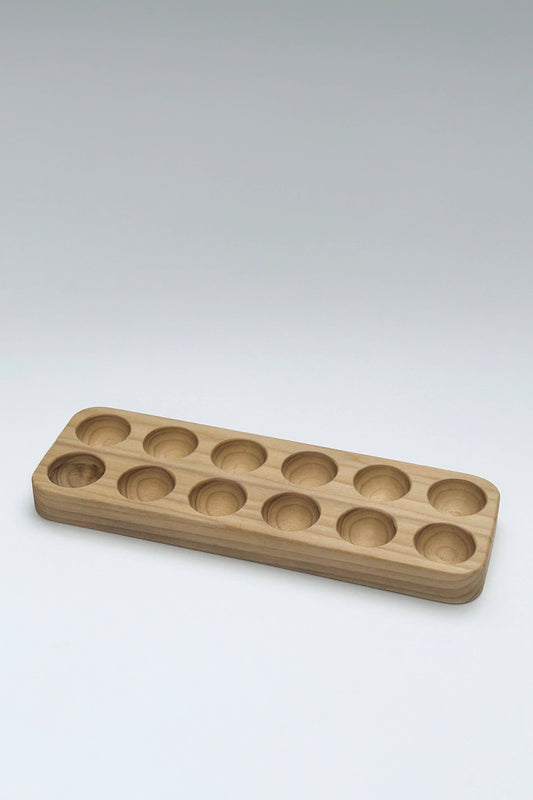 The Wooden Egg Holder: Ash / Dozen
