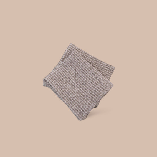 Natural Linen Waffle Dishcloth Set of 2