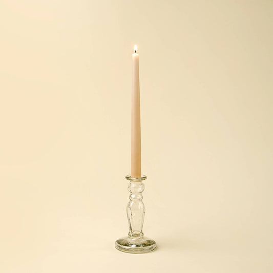Handblown Glass Candlestick – Small