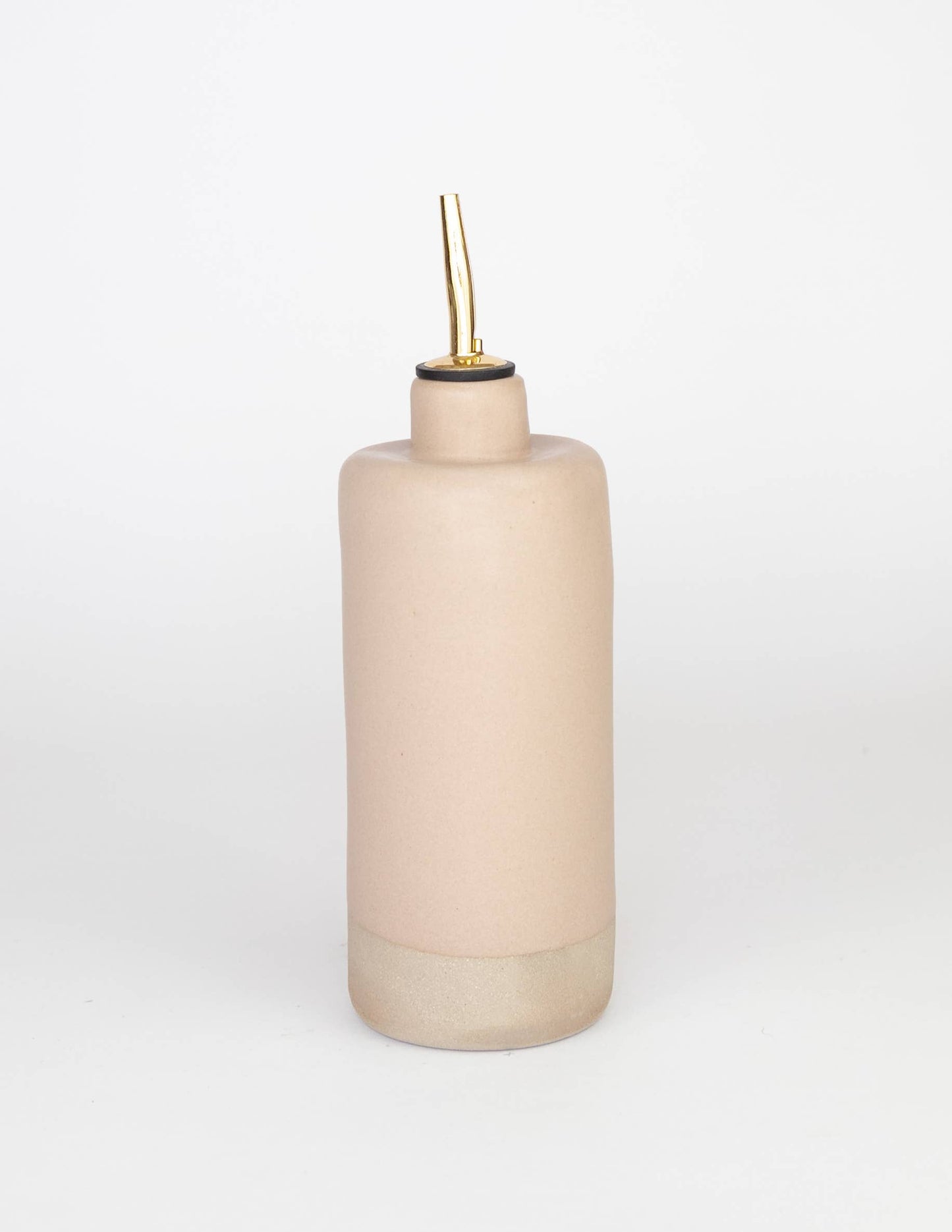 Handmade Tall Oil Dispensers: Eggshell (matte)