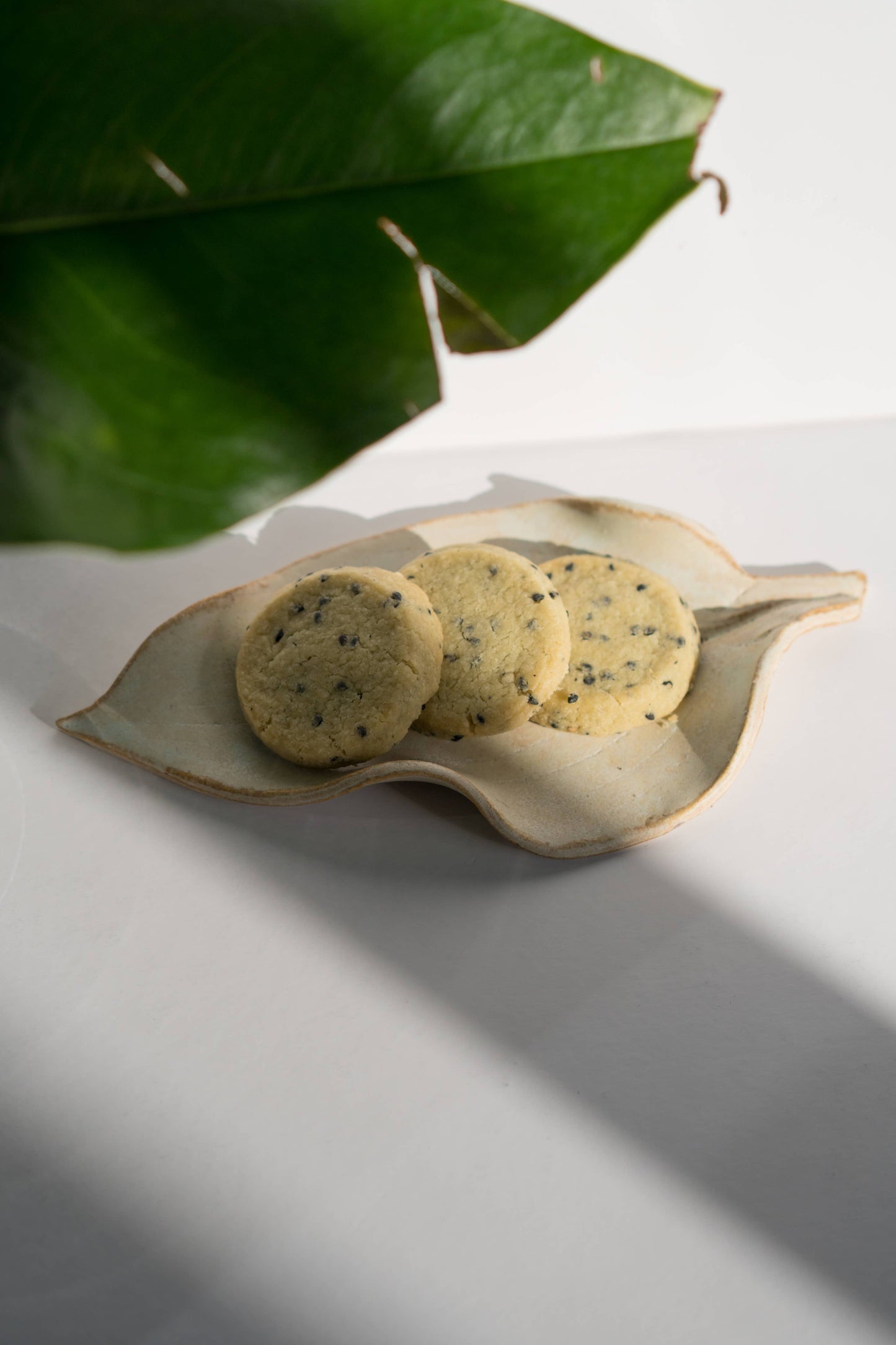 Matcha Toasted Black Sesame Cookies - Uji