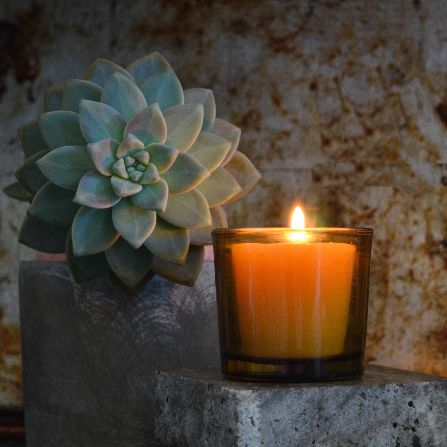 Pure Beeswax Votive Candles - Sustainable & Handcrafted: Raw / 4 Pack