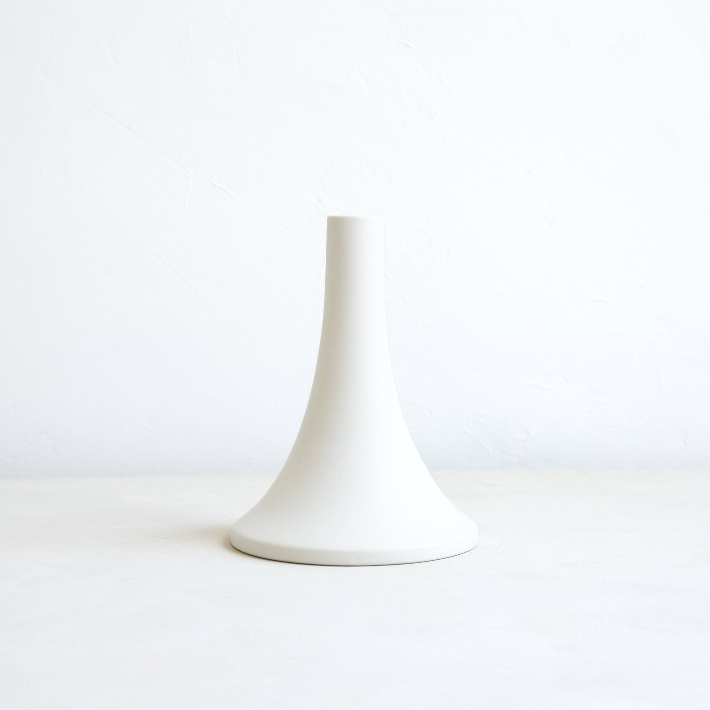 Ceramic Grand Taper Holder, Matte White: Tall