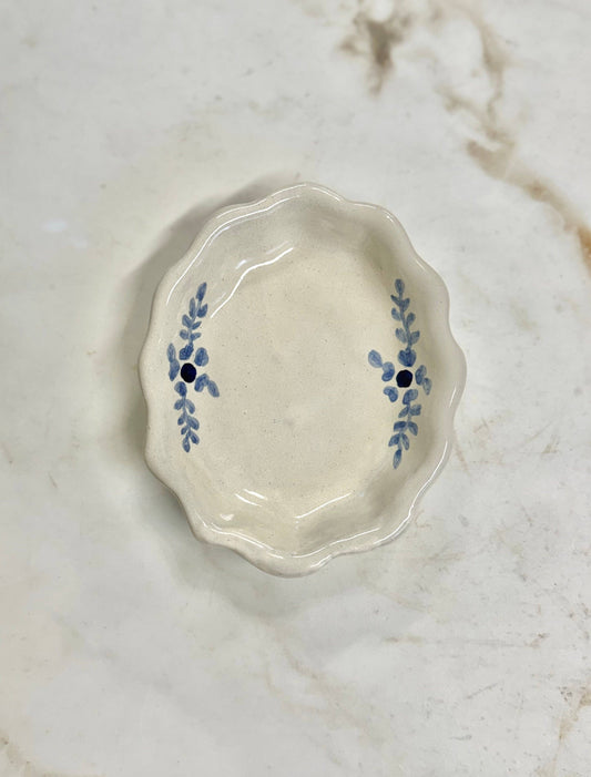 Hand-painted Margot Dish