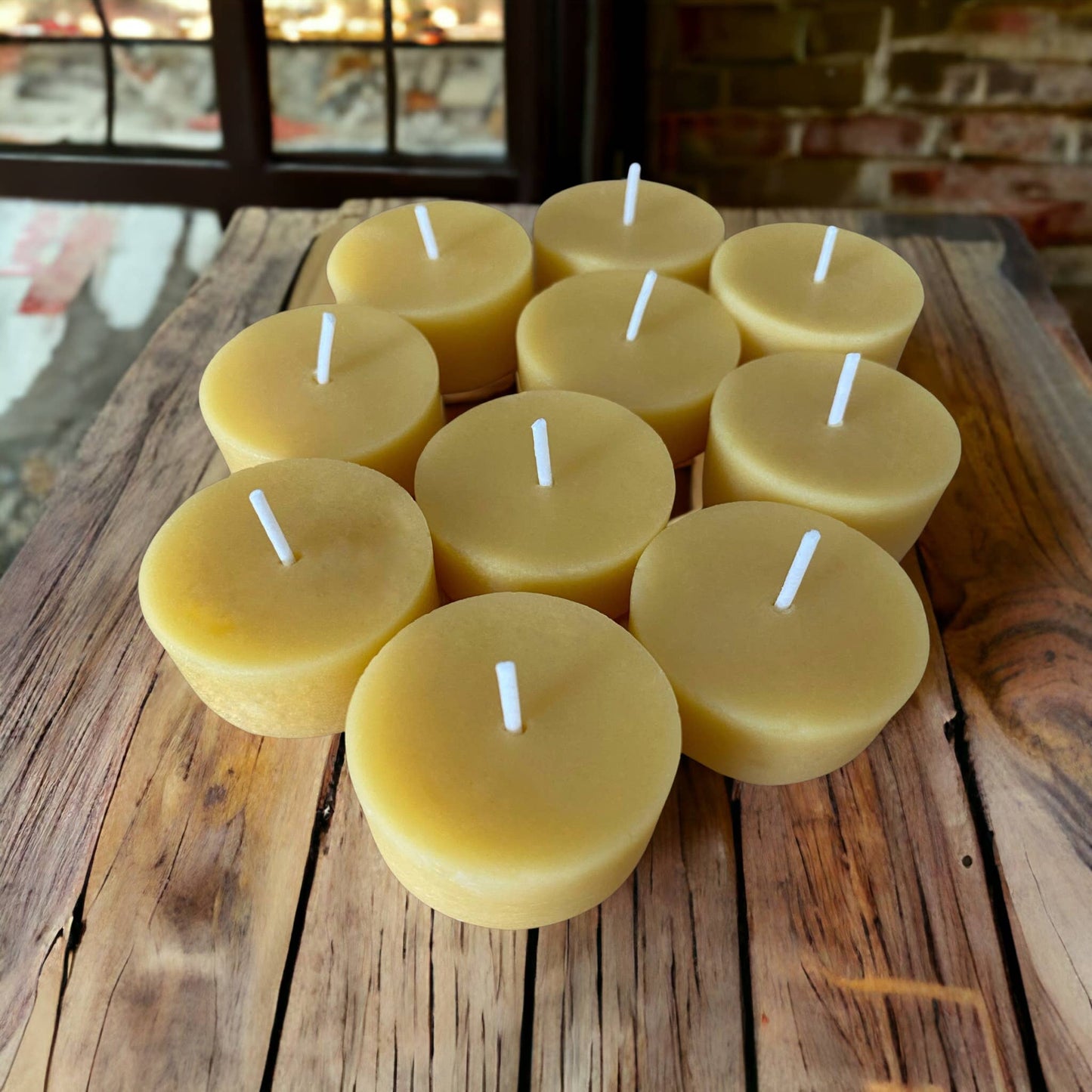 Pellar Fox Pure Beeswax Tealights