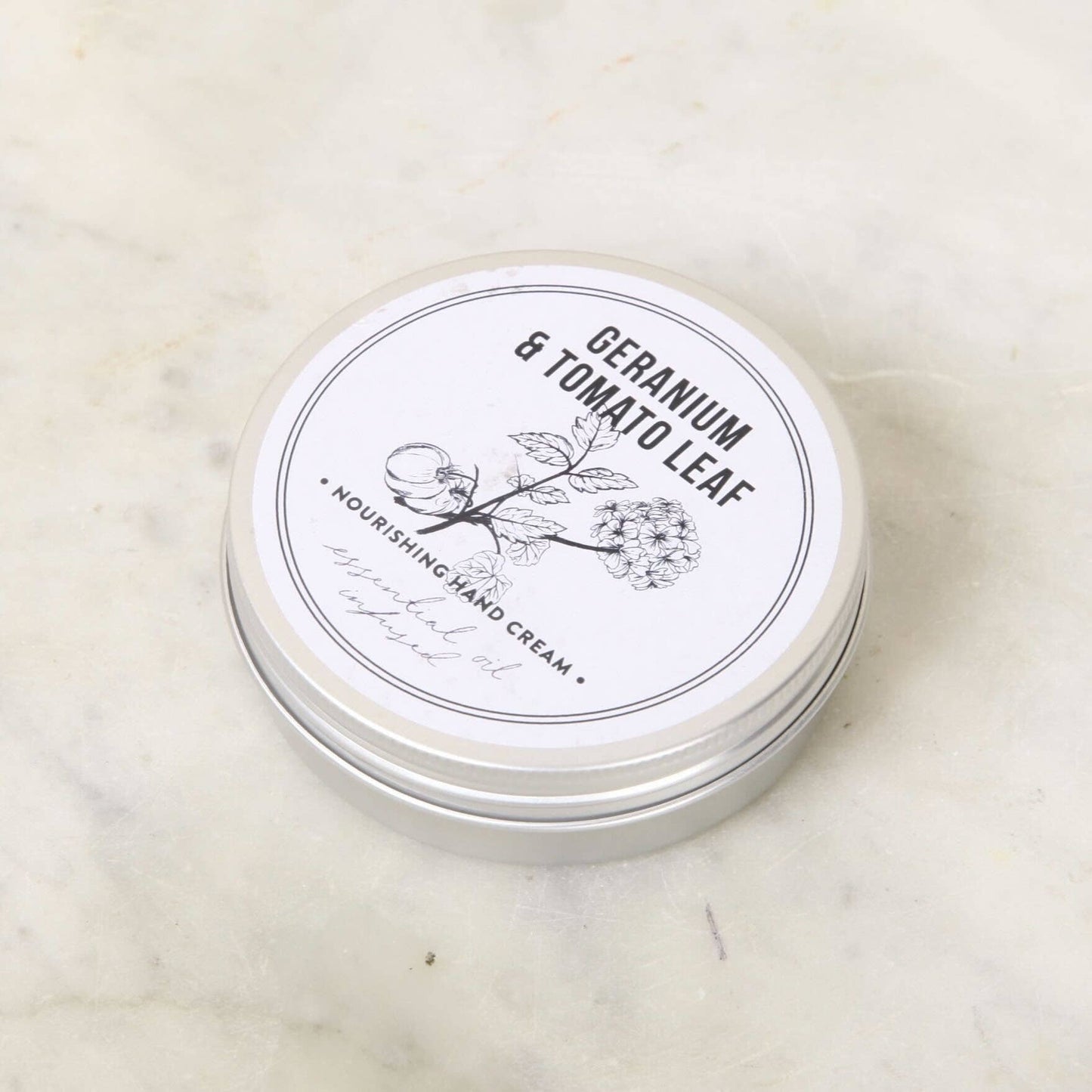 Gardeners Hand Cream - Geranium and Tomato Leaf 100ml Tin