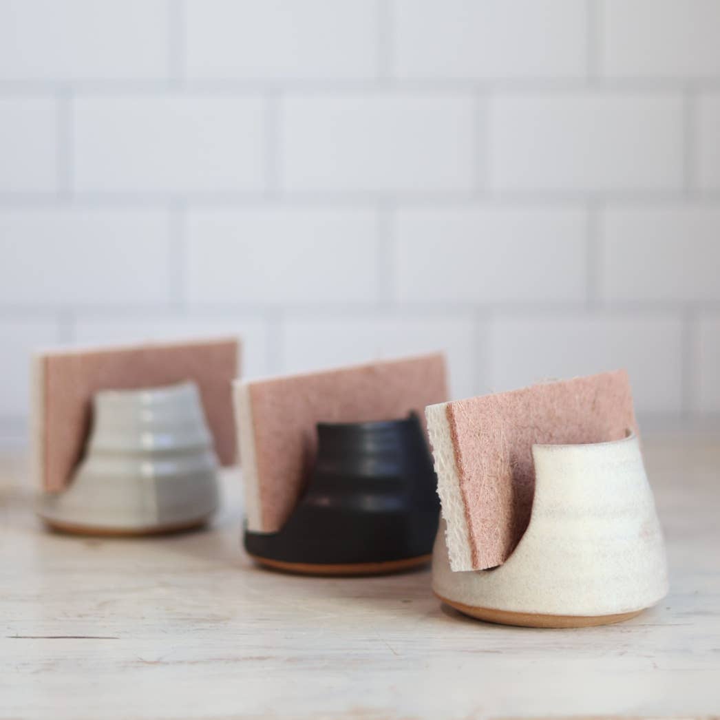 Sponge Holder in 3 Color Options: Off-White