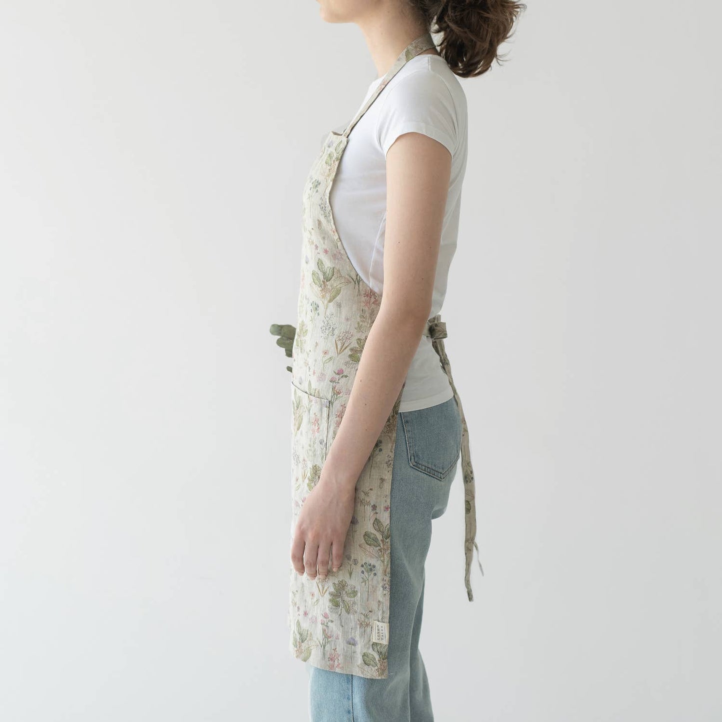 Botany Linen Daily Apron: L-XL