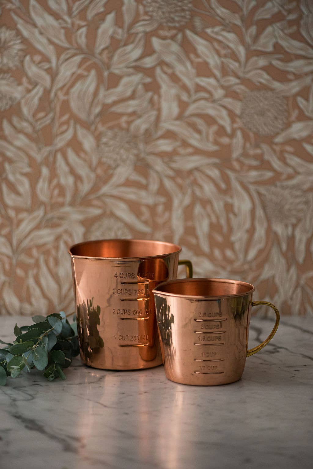 Copper Liquid Measuring Cup - 4 Cup