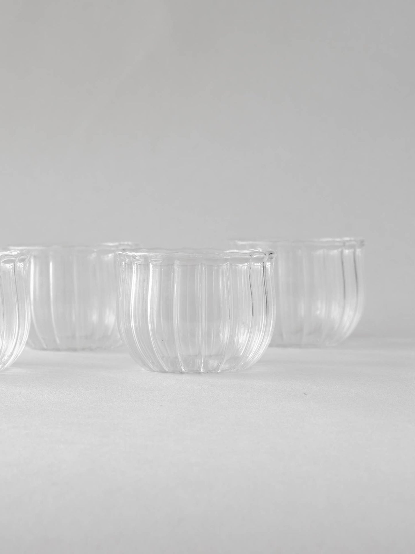 Kira glass votives, Set of 4