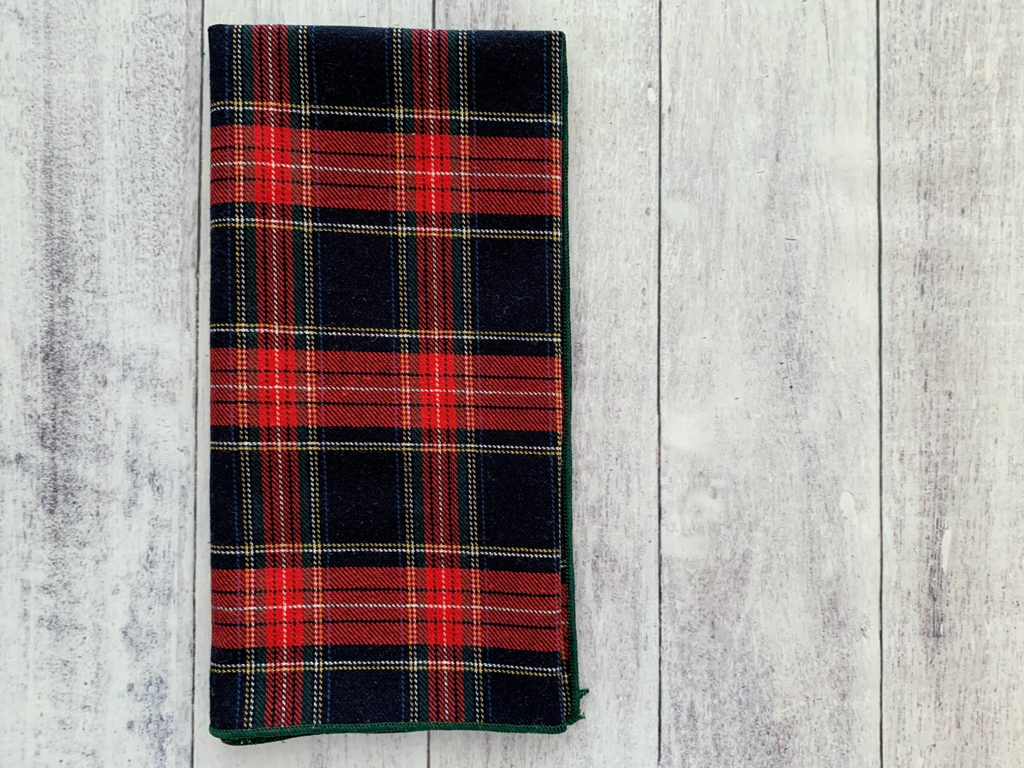 Tartan Cloth Napkins, set of four: Red