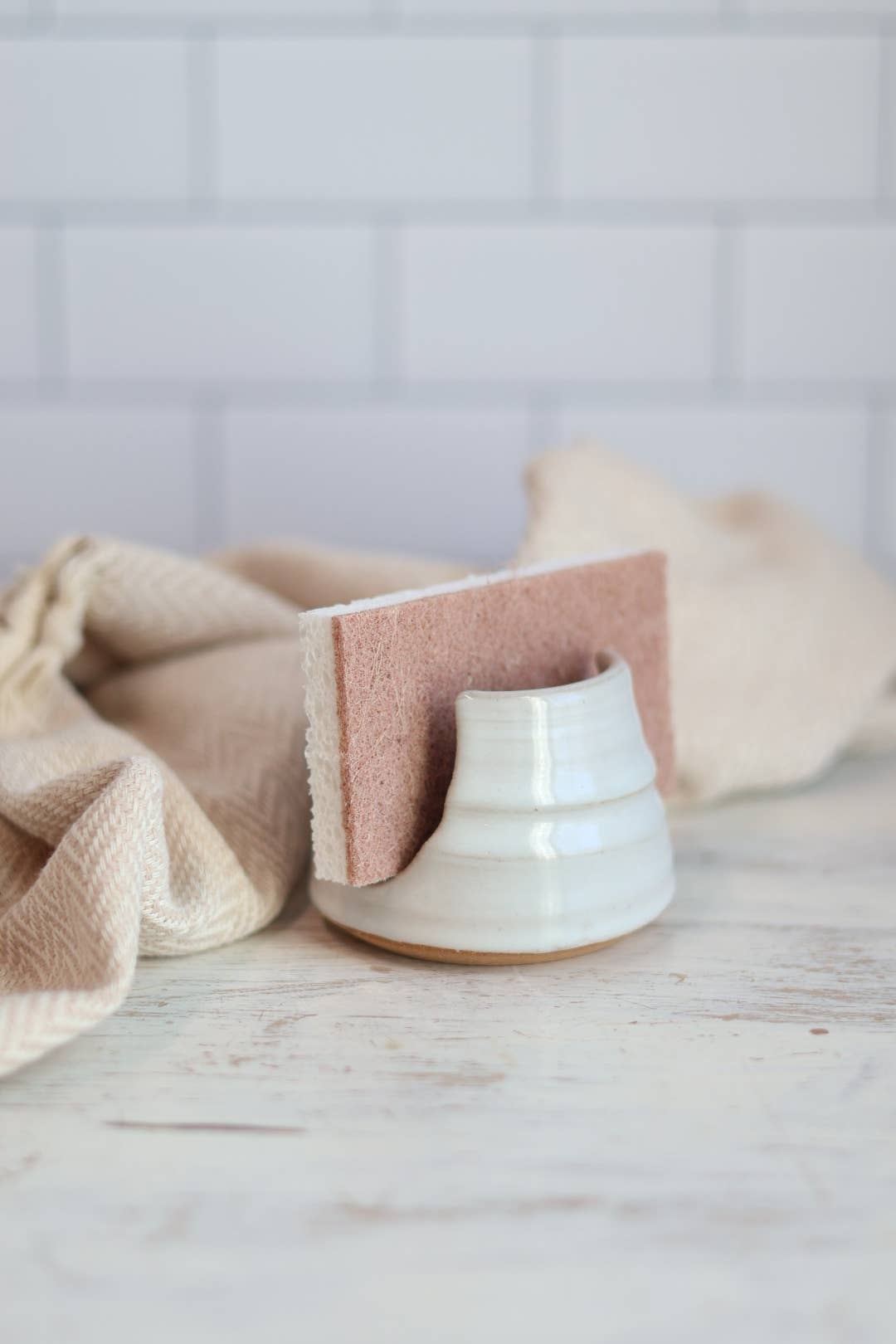 Sponge Holder in 3 Color Options: Off-White