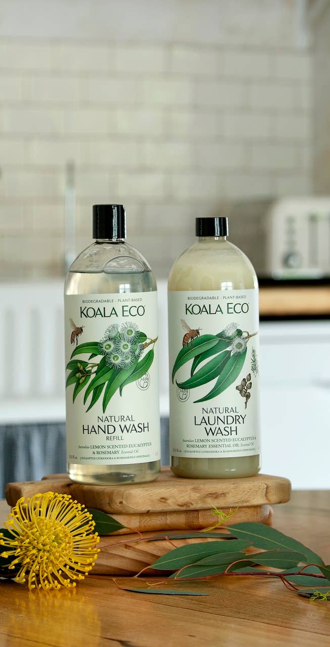 Natural Hand Wash Lemon Scented Eucalyptus & Rosemary, 33 oz