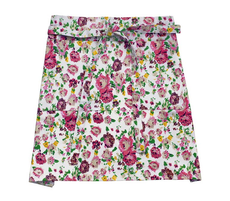 Gardener's Half Apron -- 4 Designs: Garden of Paradise