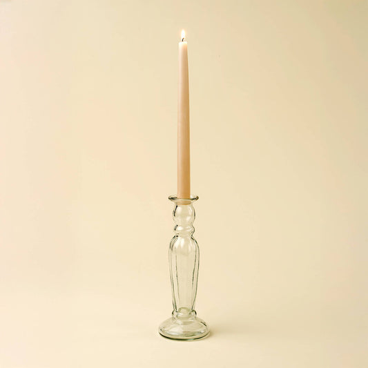 Handblown Glass Candlestick – Large