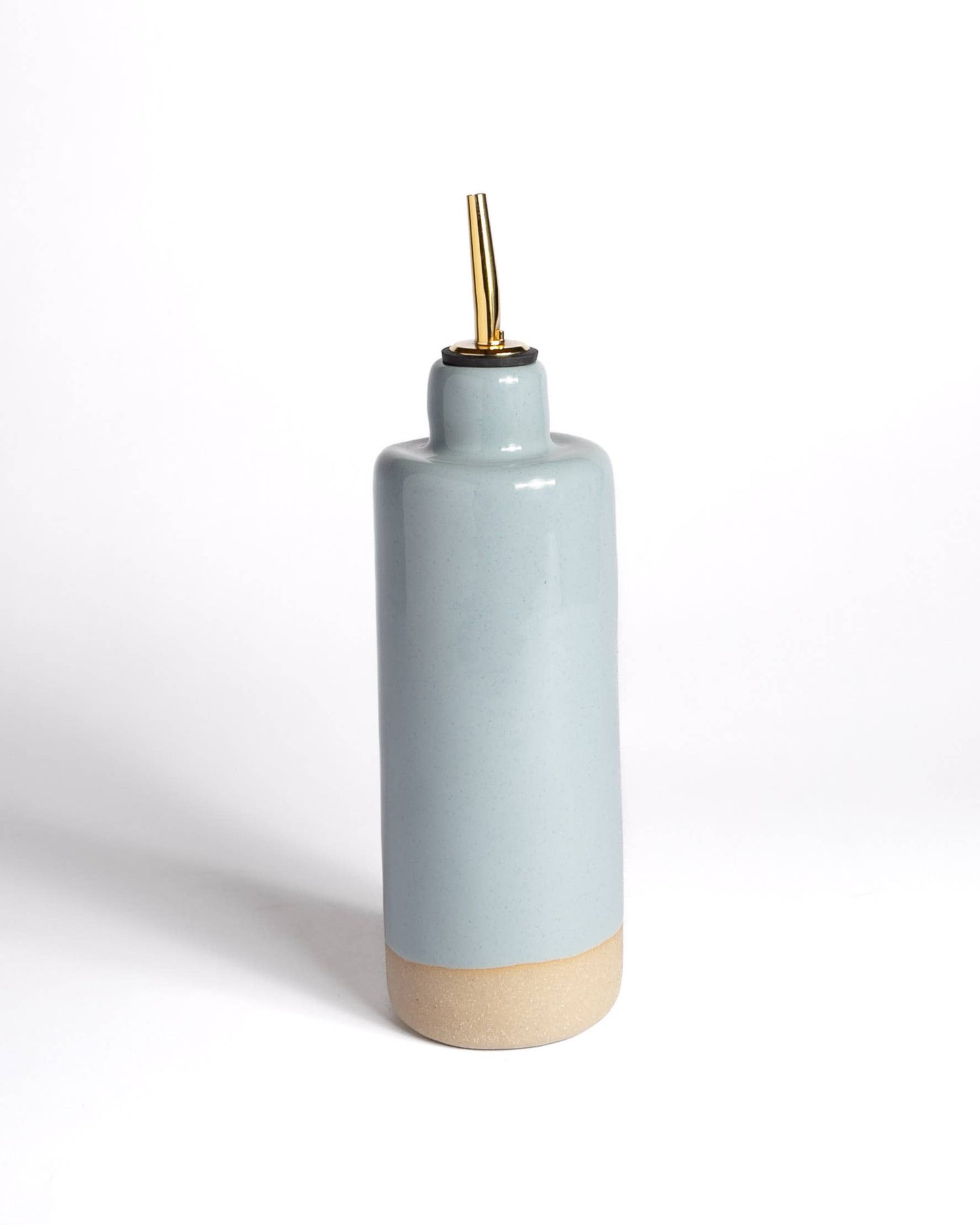 Handmade Tall Oil Dispensers: Eggshell (matte)