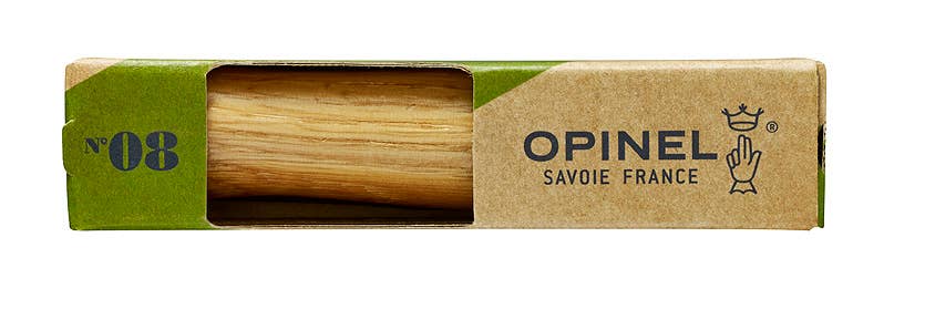 No.08 Stainless Premium Wood Folding Knives: Oak