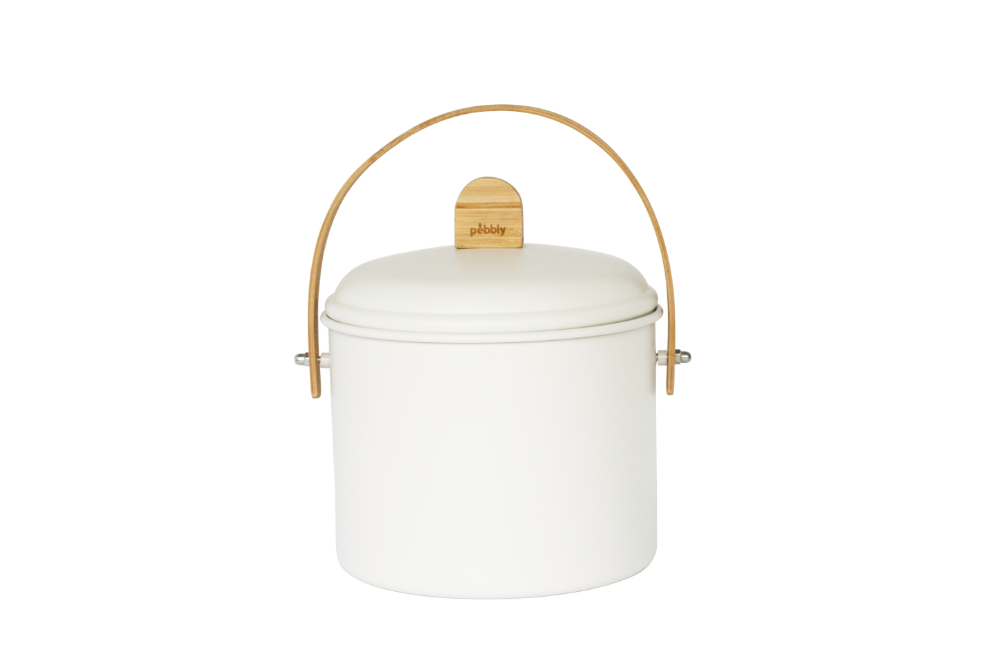 Compost Bin with Charcoal Filter: Olive / 7 Quart
