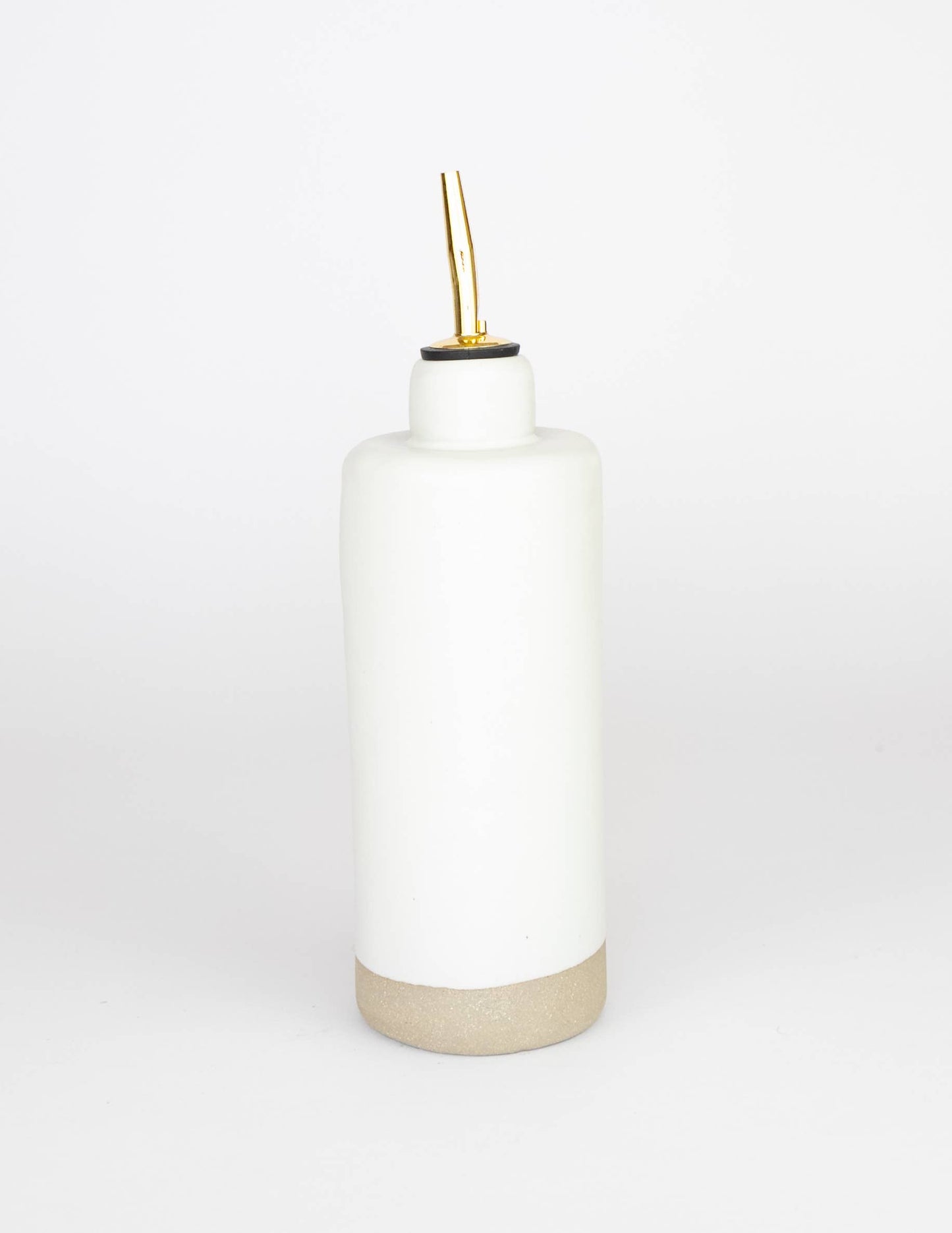 Handmade Tall Oil Dispensers: Eggshell (matte)